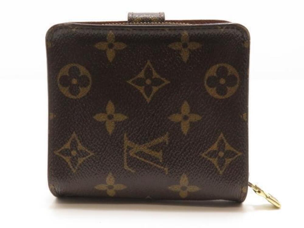Louis Vuitton Zip Wallet Compact Monogram Brown